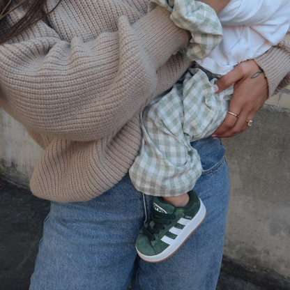 Destined to Bloom Kids Gingham Pants